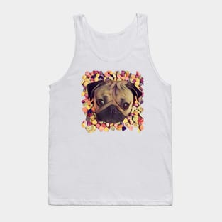 candy-pug Tank Top